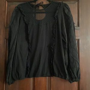 🌺 Long Sleeve Black Shirt